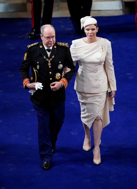 Charlene de M&oacute;naco en la coronaci&oacute;n de Carlos III / Gtres