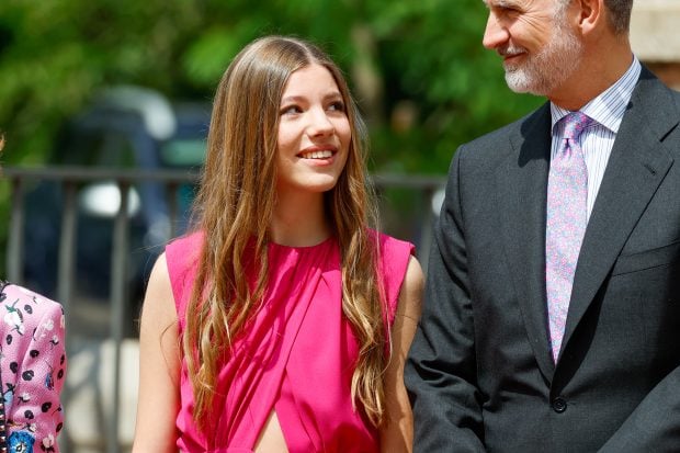 La infanta Sofía en su confirmación / Gtres