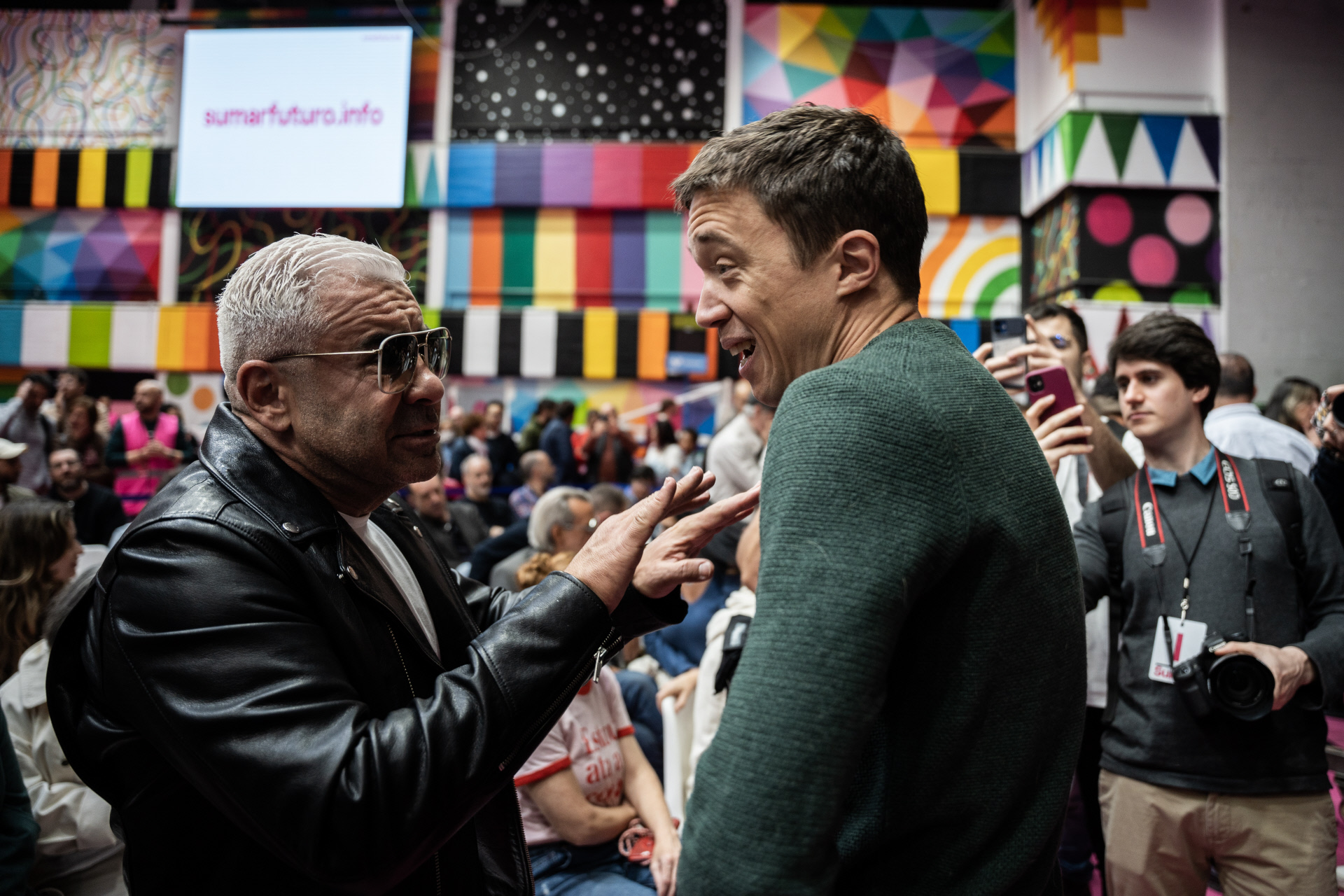 &Iacute;&ntilde;igo Errej&oacute;n y Jorge Javier V&aacute;zquez