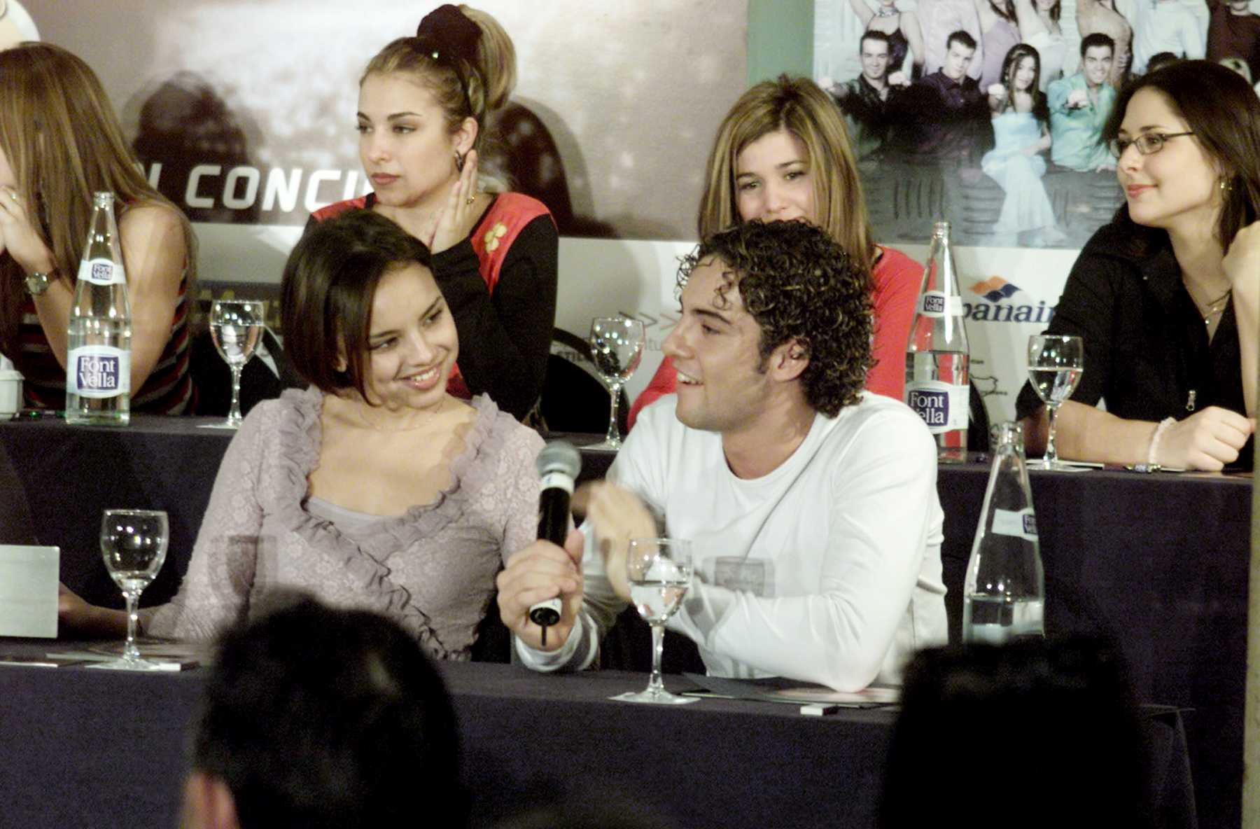 Chenoa y David Bisbal en 'Operaci&oacute;n Triunfo' / Gtres