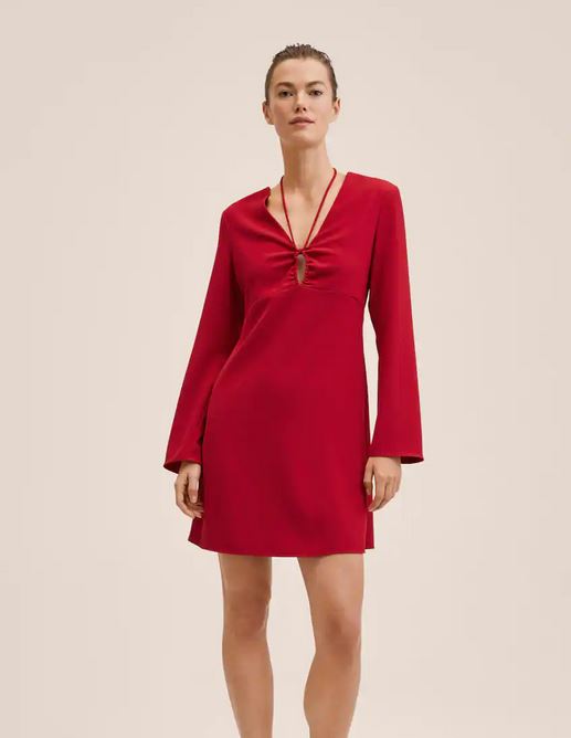 La mejor selecci&oacute;n de vestidos para ir de boda: los 10 mejores de Mango Outlet