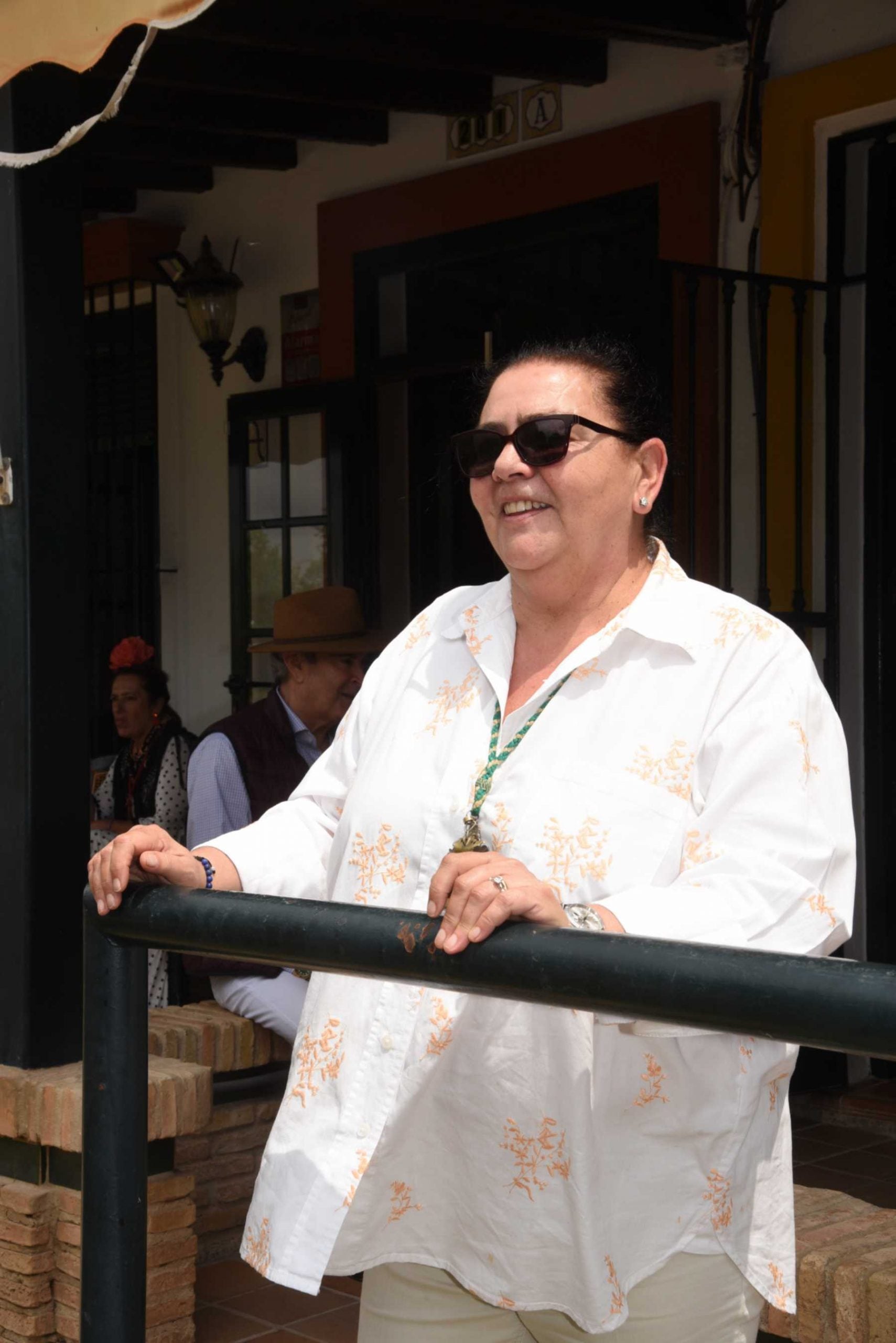 Mar&iacute;a del Monte en la Feria del Roc&iacute;o / Gtres