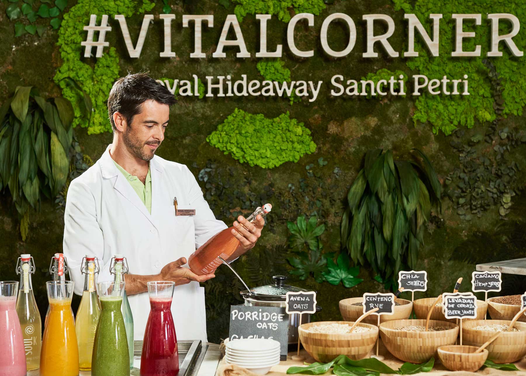 Alejandro C&aacute;novas, nutricionista. / Barcel&oacute; Royal Hideaway Sancti Petri