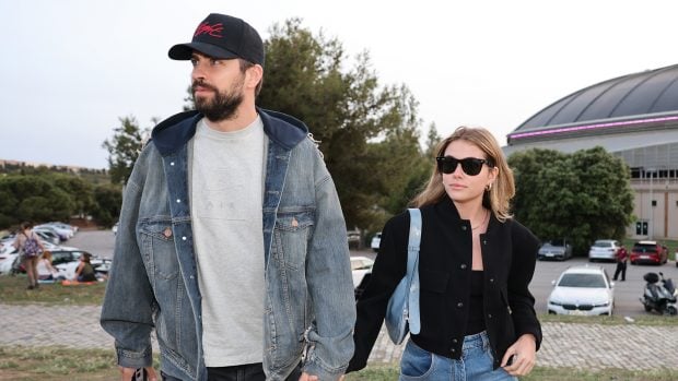 Clara Ch&iacute;a y Gerard Piqu&eacute; en el concierto de Coldplay / Gtres