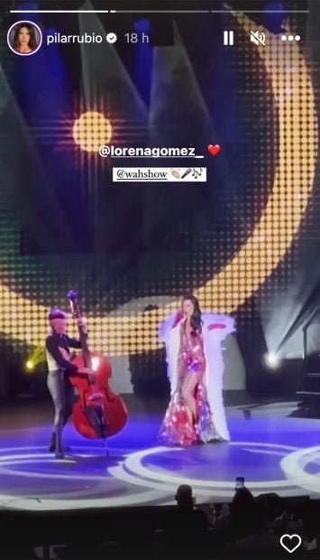 Pilar Rubio en el espect&aacute;culo WAH / Instagram