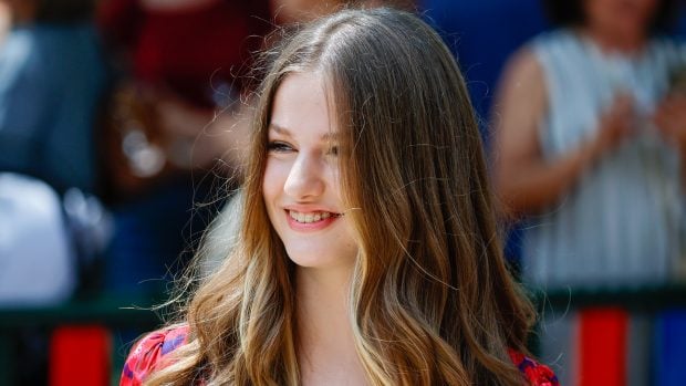 La Princesa Leonor en la Confirmaci&oacute;n de la infanta Sof&iacute;a. / Gtres
