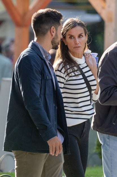 La Reina Letizia en la Feria del Libro de Madrid. / Gtres