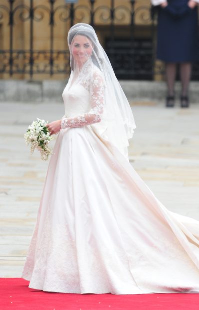 Catalina Middleton en el día de su boda. / Gtres