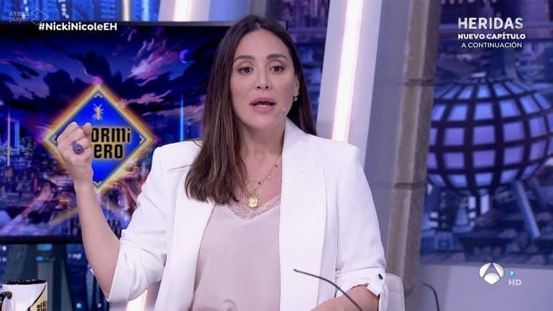 Tamara Falc&oacute; en 'El Hormiguero'. / Antena 3