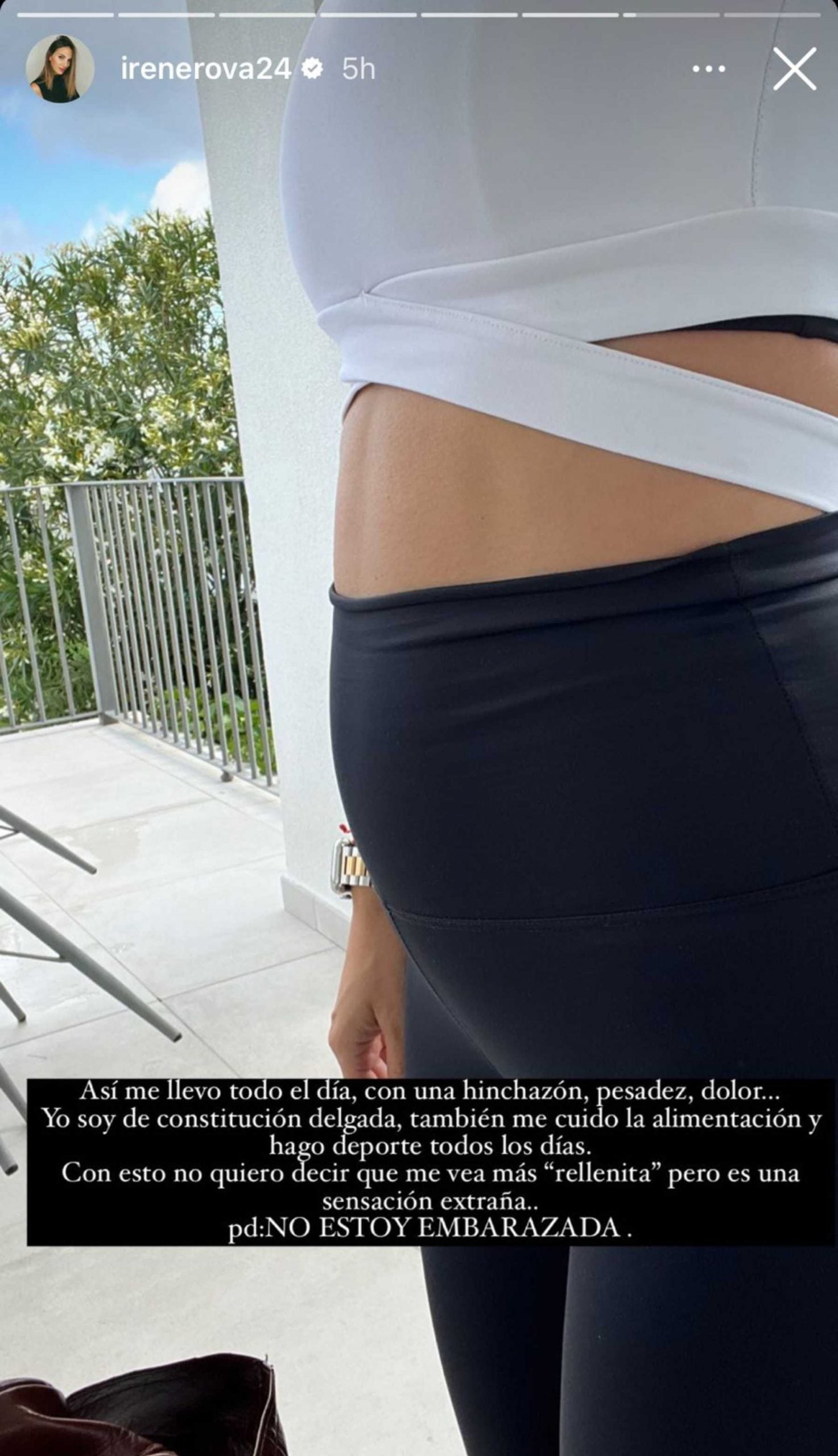 Stories de Instagram de Irene Rosales / Gtres