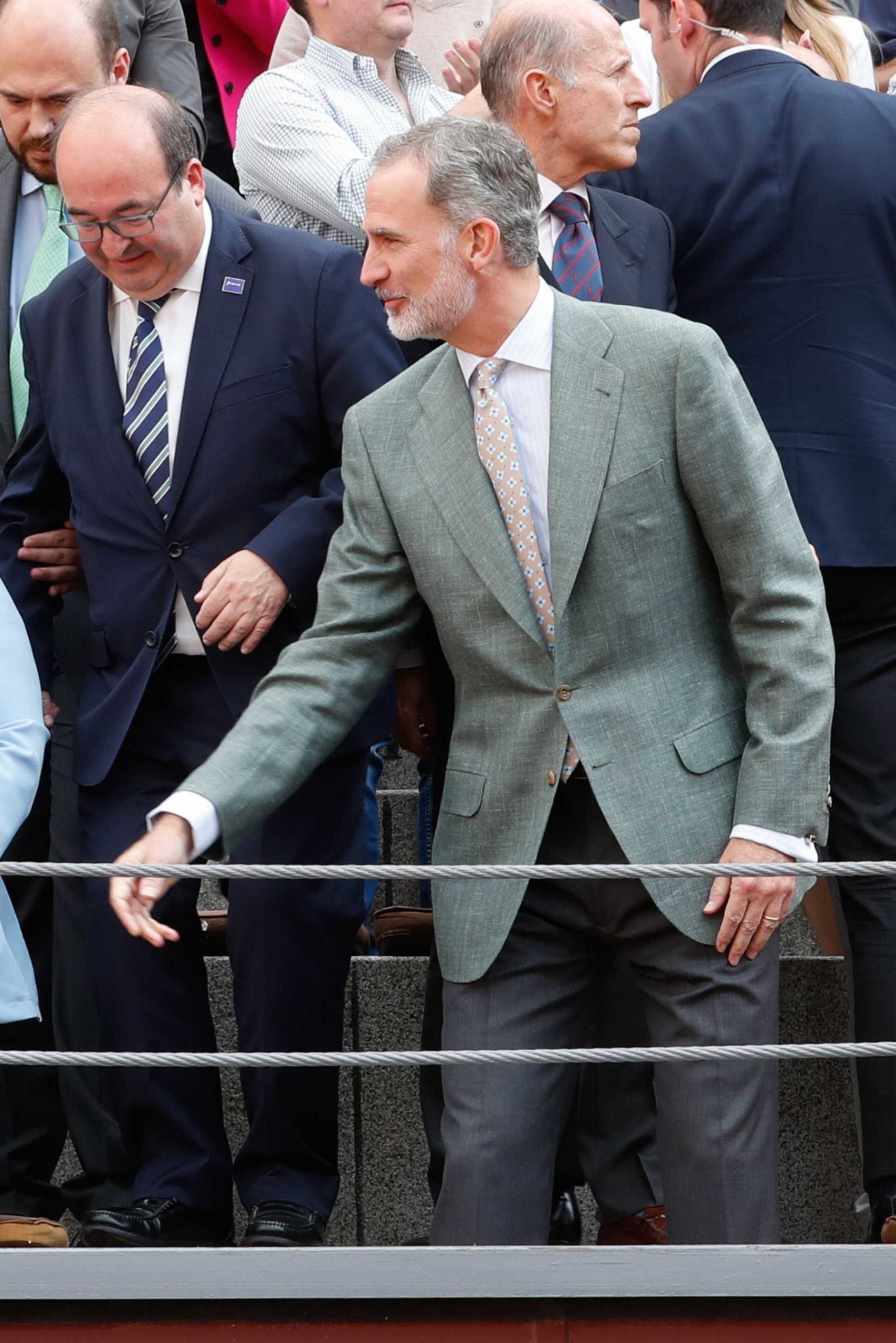 El Rey Felipe VI en Las Ventas / Gtres