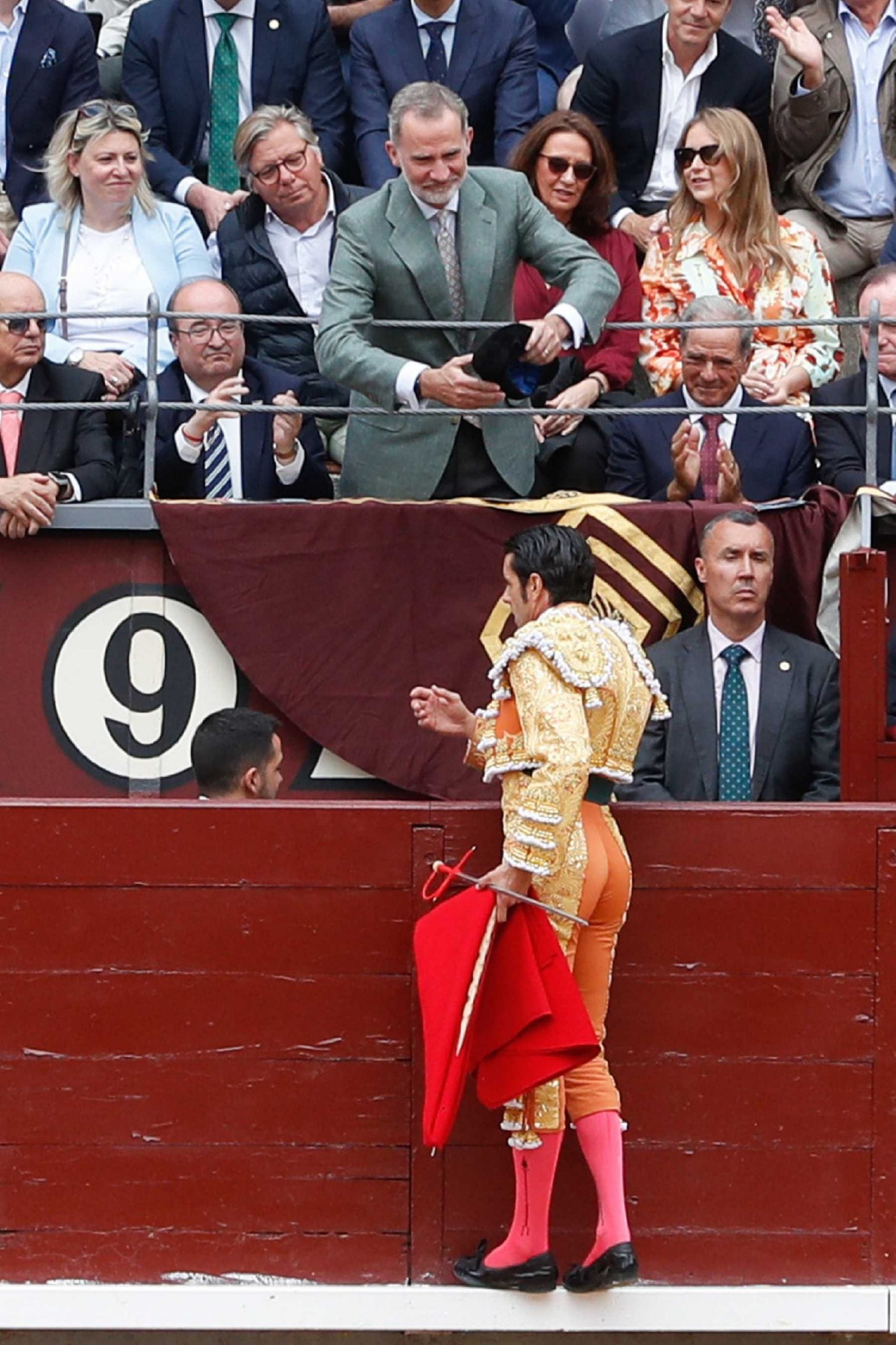 El Rey Felipe VI en Las Ventas / Gtres