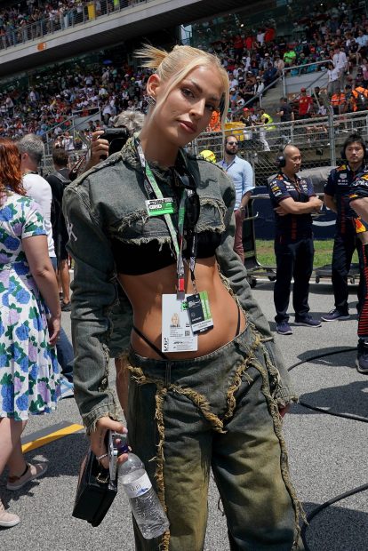 Jessica Goicoechea posando ante las c&aacute;maras / Gtres