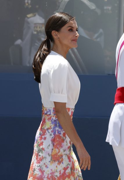 Blusa blanca Letizia