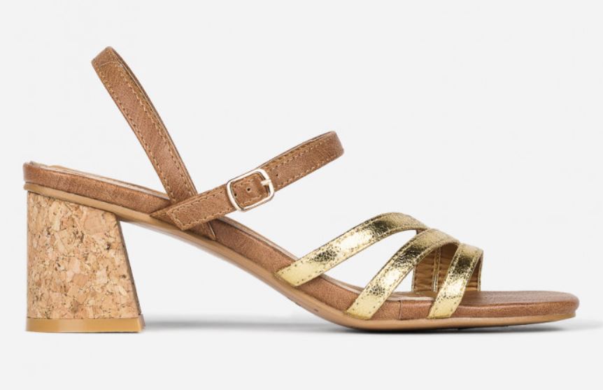 Marypaz coloca estas sandalias doradas en rebajas y arrasan en internet