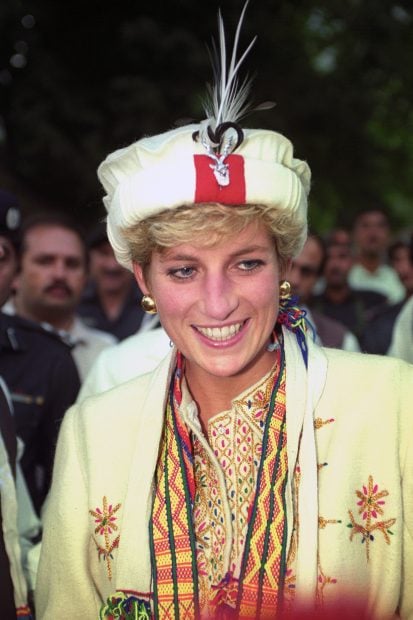 Diana de Gales en un acto p&uacute;blico. / Gtres