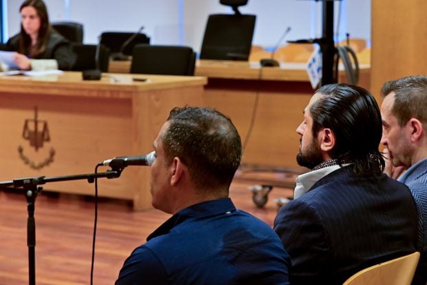 Rafael Amargo en su juicio de Madrid. (Foto: Gtres)