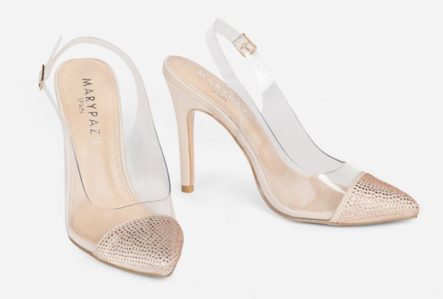 Nunca unos zapatos elegantes y transparentes habían costado tan poco: por 12 euros en Marypaz