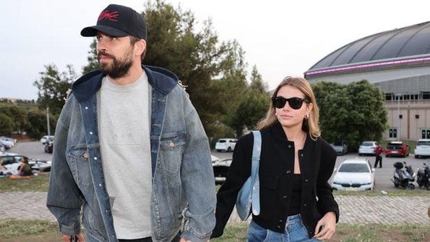 Clara Ch&iacute;a y Gerard Piqu&eacute; llegando al concierto de Coldplay en Barcelona. 2023/ Gtres