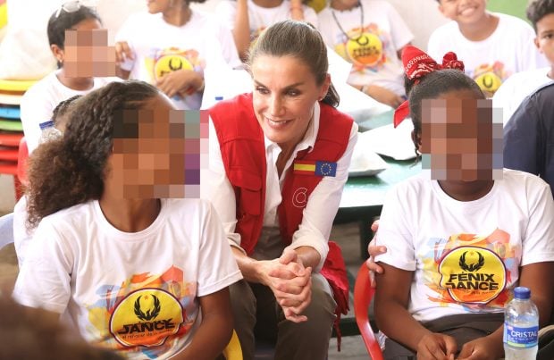 La Reina Letizia en su viaje de Cooperaci&oacute;n a Colombia. / Gtres