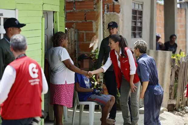La Reina Letizia en su viaje de Cooperación a Colombia. / Gtres