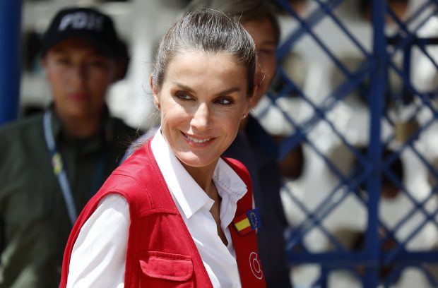 La Reina Letizia en su viaje de Cooperación a Colombia. / Gtres