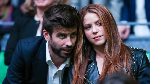 Shakira y Gerard Piqu&eacute; en la Caja M&aacute;gica de Madrid. 2019/ Gtres
