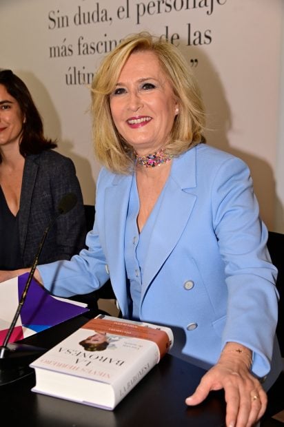Nieves Herrero el d&iacute;a de la presentaci&oacute;n del libro / Gtres