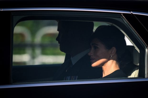 Meghan Markle en el funeral de Isabel II / Gtres