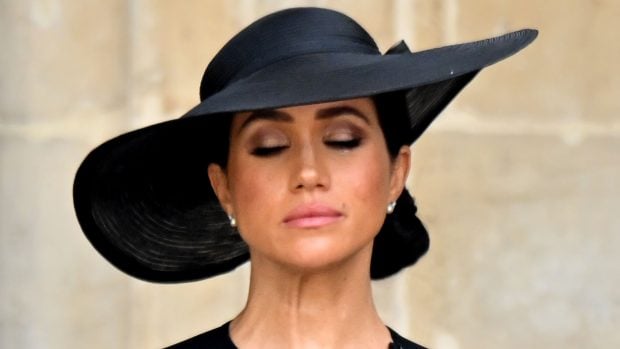 Meghan Markle en el funeral de la reina Isabel II / Gtres