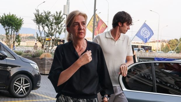 La infanta Cristina e I&ntilde;aki Urdangarin, juntos despu&eacute;s de la graduaci&oacute;n de Irene / Gtres