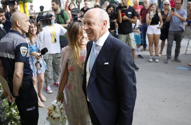 La cu&ntilde;ada de Gerard Piqu&eacute; en su boda. / Gtres