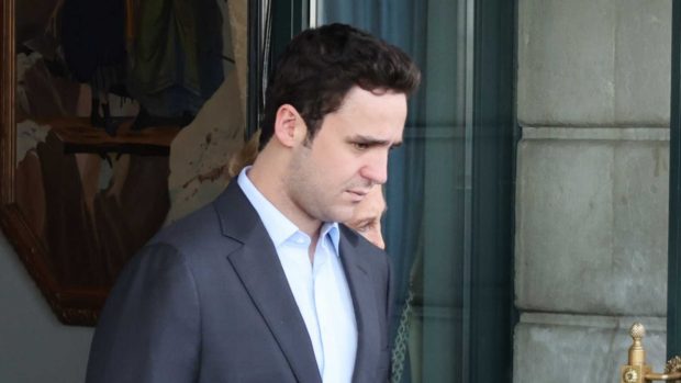Felipe Juan Froil&aacute;n en el funeral de Constantino de Grecia/ Gtres