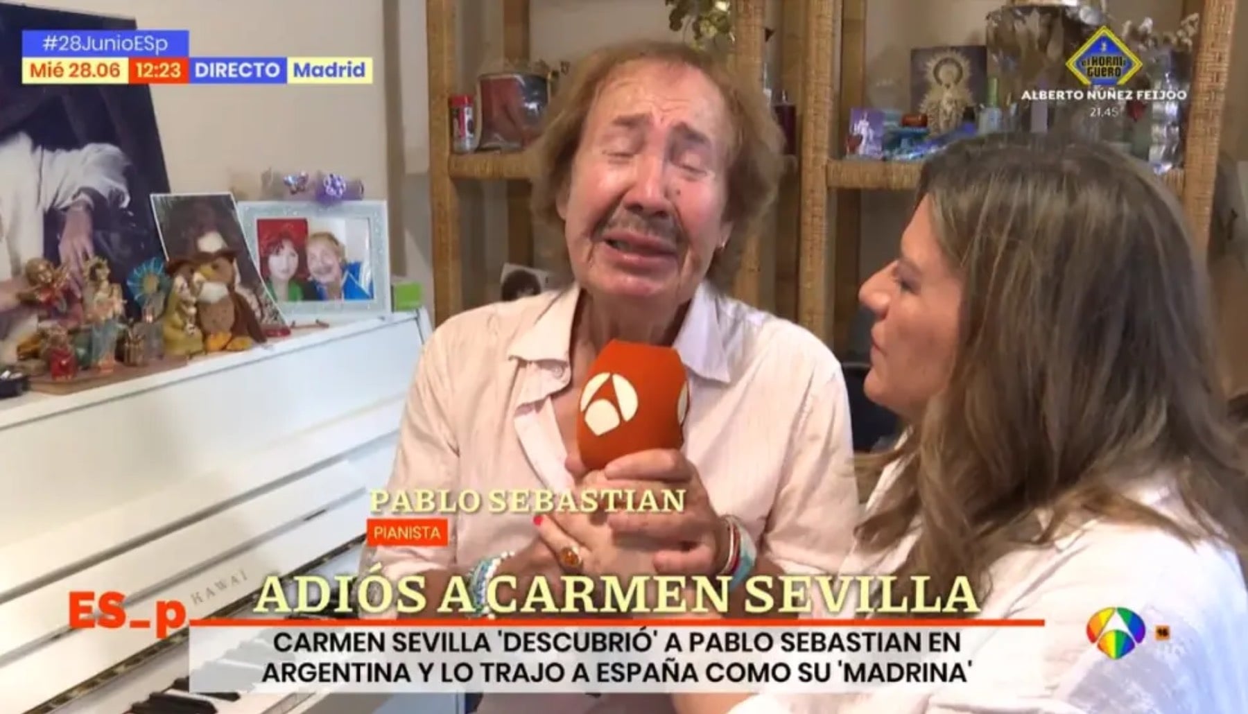 Pablo Sebasti&aacute;n en 'Espejo P&uacute;blico'/ Atresmedia
