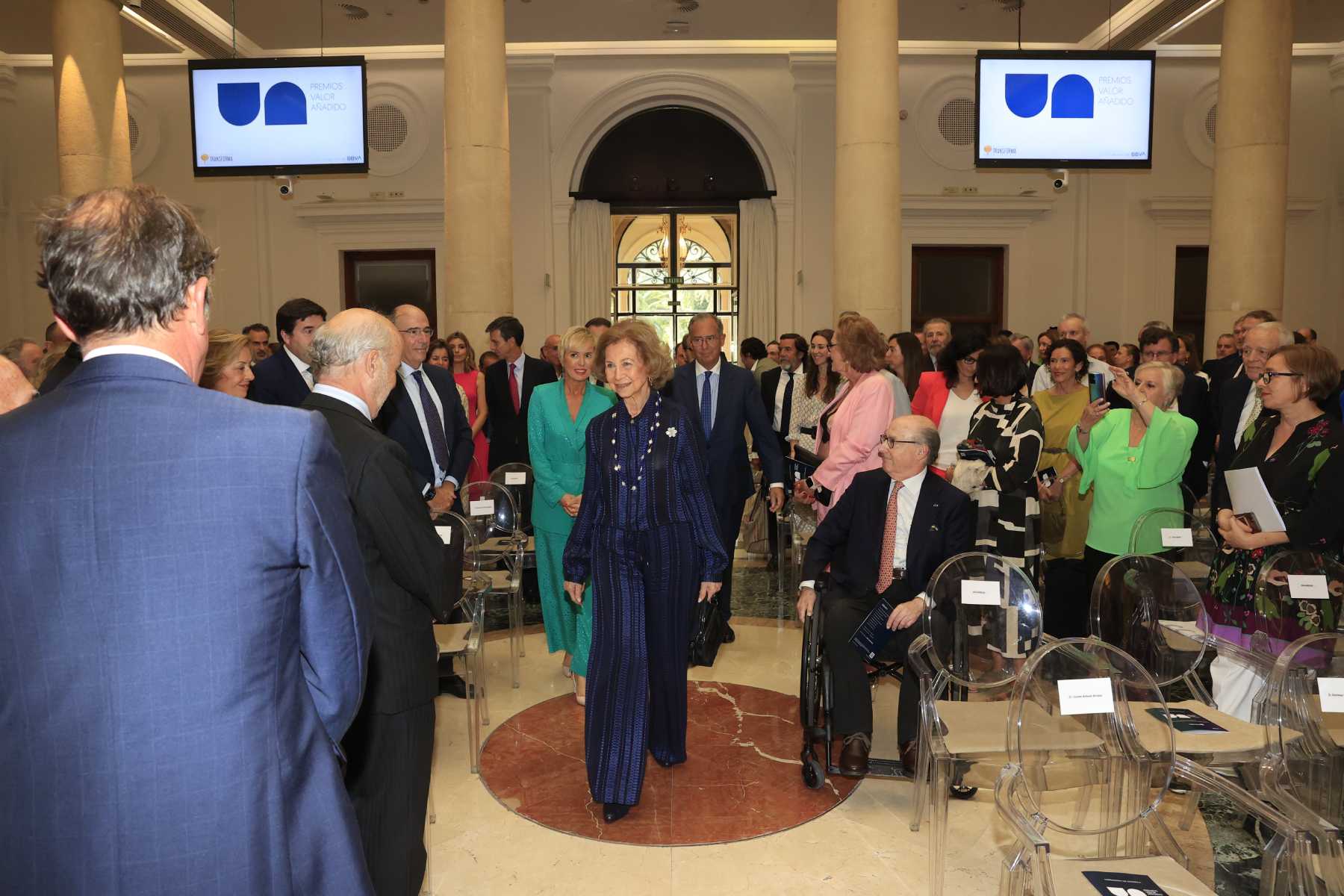 La Reina Sof&iacute;a recibe el Premio de Honor al Valor A&ntilde;adido de la Fundaci&oacute;n Transforma Espa&ntilde;a / Casa Real 