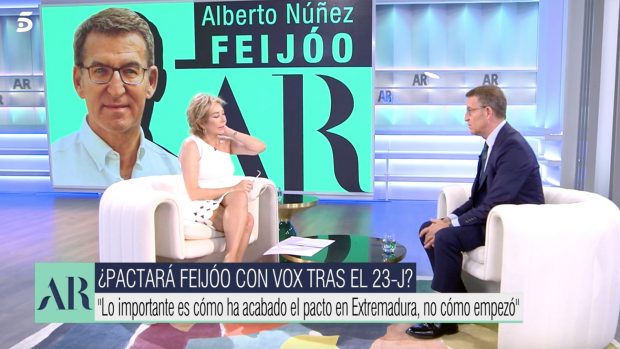 Alberto N&uacute;&ntilde;ez Feij&oacute;o en 'El programa de Ana Rosa' / Gtres