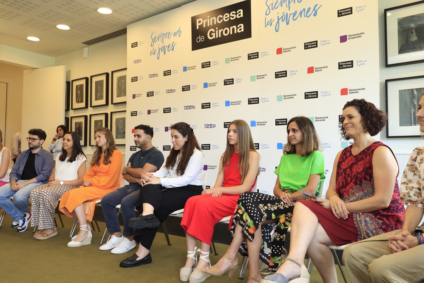 La Princesa Leonor y la Infanta Sof&iacute;a reunion en Caldes de Malavella 4 Julio 2023/ Gtres
