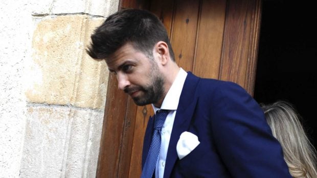Gerard Piqu&eacute; en la boda de su hermano Marc / Gtres