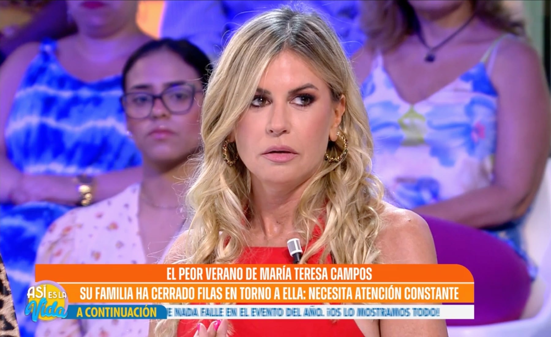 Patricia Cerezo en el programa 'As&iacute; es la vida'/ Mediaset 