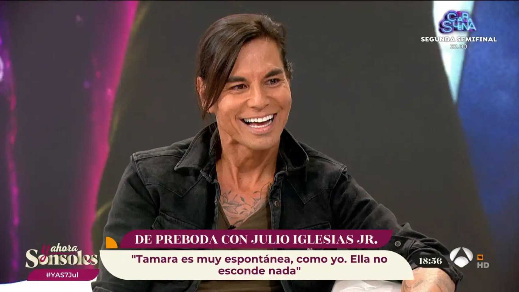 Julio Jos&eacute; Iglesias en 'Y ahora Sonsoles' / Antena 3 