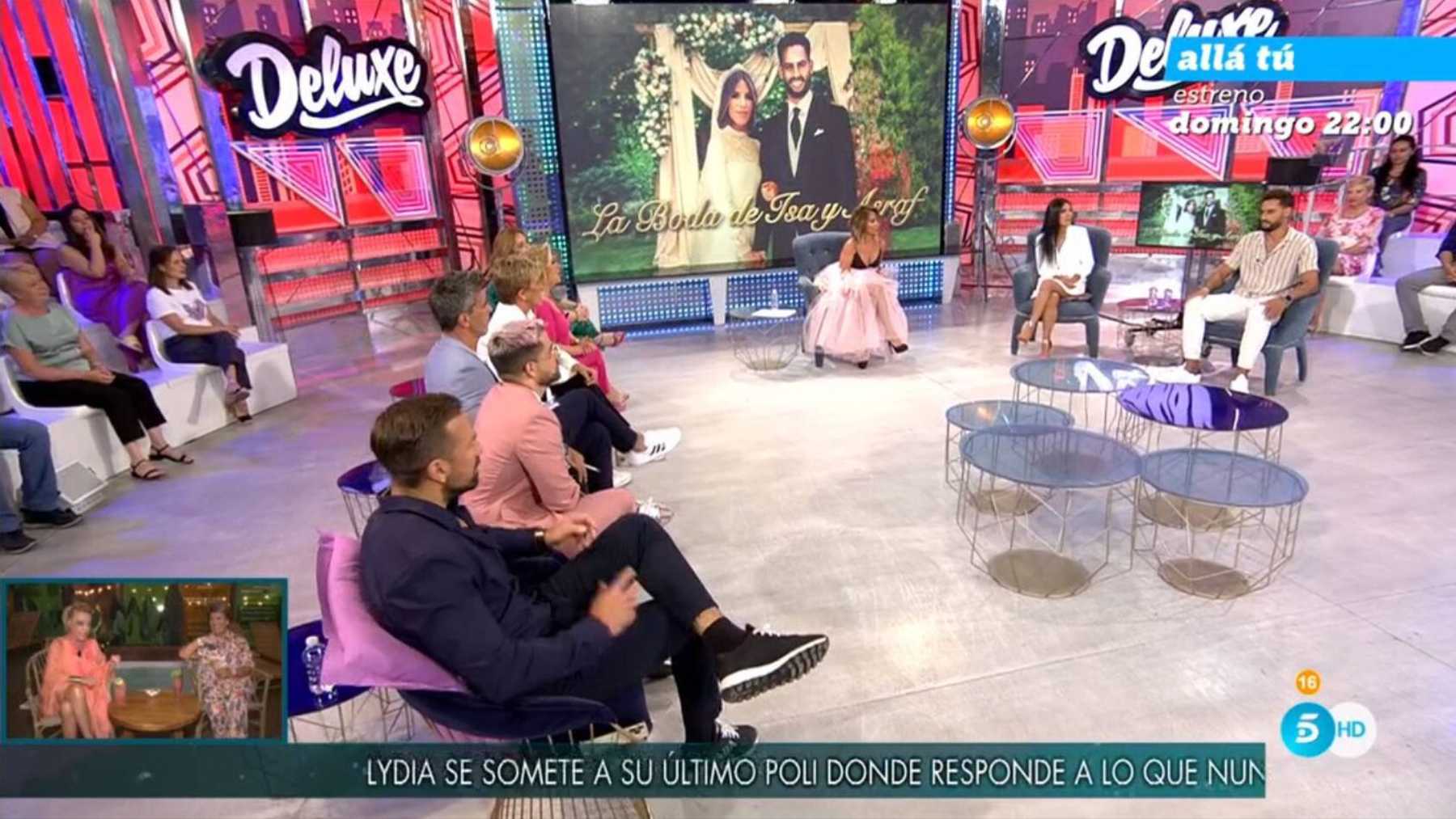 Isa Pantoja y Asraf Beno en 'S&aacute;lvame Deluxe' / Telecinco