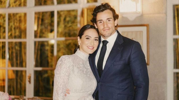 Tamara Falc&oacute; e I&ntilde;igo Onieva en el d&iacute;a de su pedida de mano / Instagram