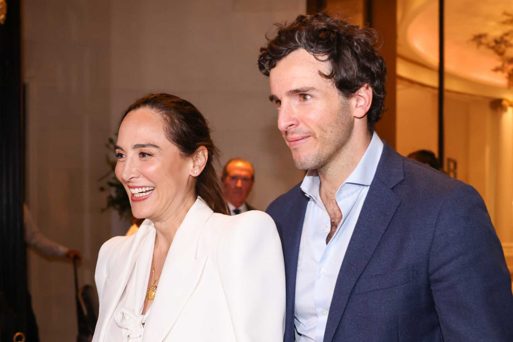 Tamara Falc&oacute; e I&ntilde;igo Onieva el d&iacute;a de su preboda / Gtres