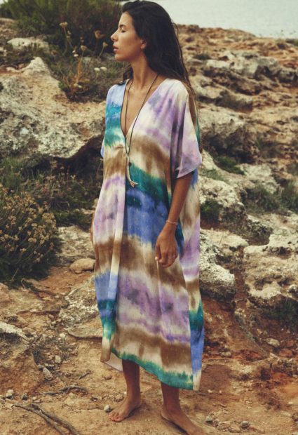 Vestido tie dye