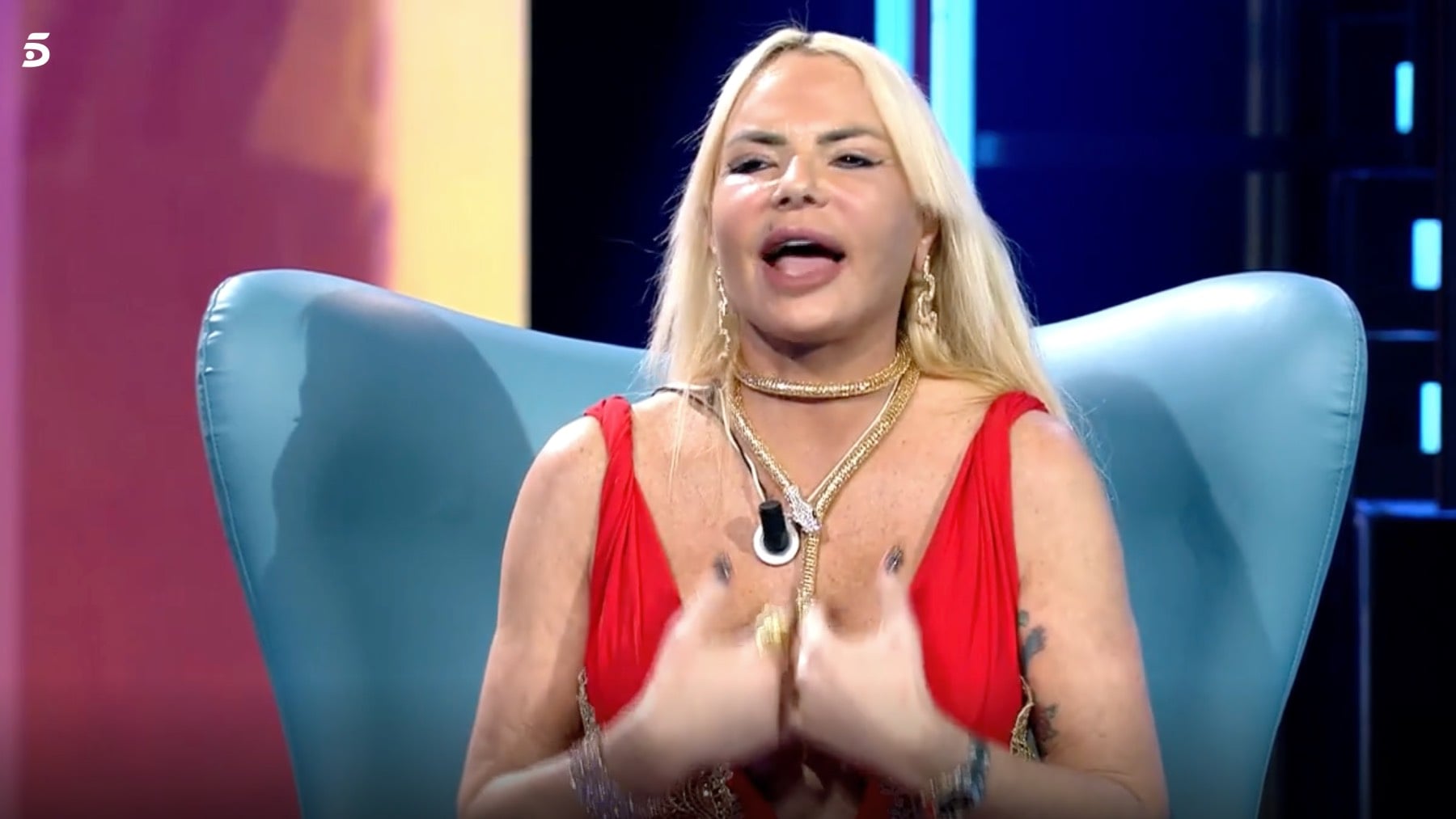 Leticia Sabater en 'S&aacute;lvame Deluxe/ Mediaset 