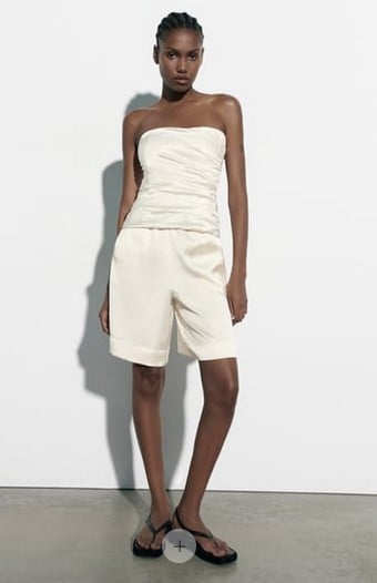 bermudas Zara y mango