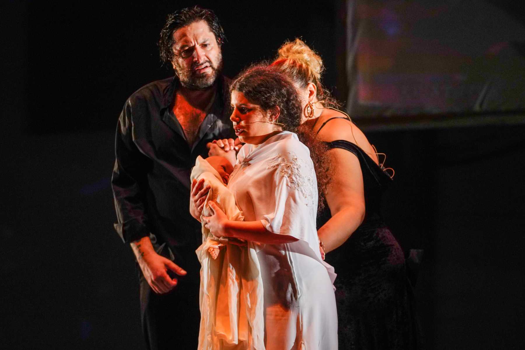 Carla Vigo durante una representaci&oacute;n teatral / Gtres