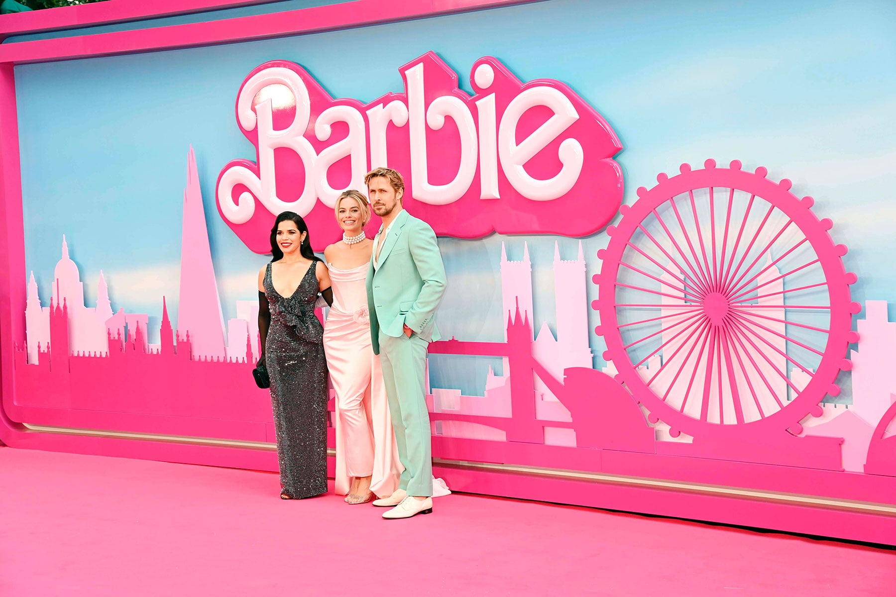 Margot Robbie en la promoci&oacute;n de Barbie/ Gtres