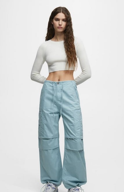 Pull&Bear saca el pantal&oacute;n del verano: tipo parachute y no es porque lo diga Rosario Flores en su canci&oacute;n