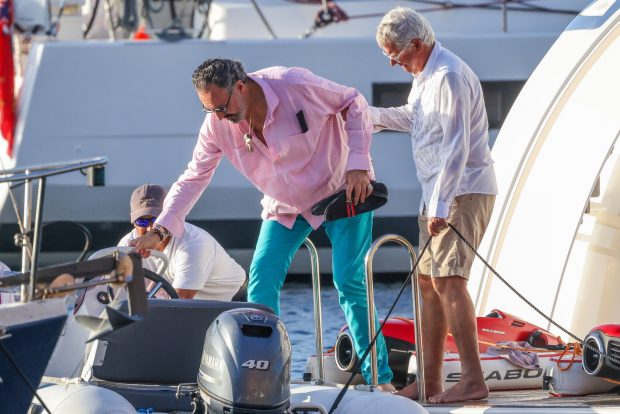 Jaime de Marichalar montando en una barca / GTRES